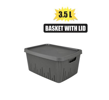 BASKET WITH LID 3.5L