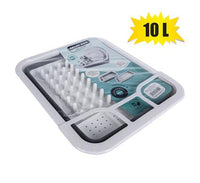 DISH DRAINER RUBBER COLLAPSIBLE 10L