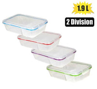 LUNCH BOX 1.9L 2-DIVISION