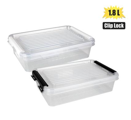 CLIP LOCK CONTAINER 1.8L
