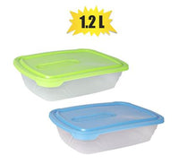 PLASTIC CONTAINER SNAP LID 1.2L OTIMA