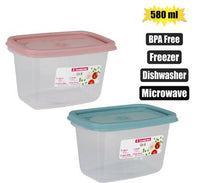 CONTAINER SANREMO RECTANGULAR 580ml