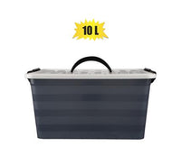 CONTAINER CARRY HANDLE GREY BASE 10L