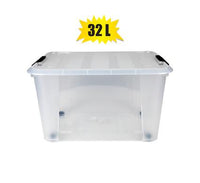 STORAGE CONTAINER WITH WHEELS 46x31x27cm