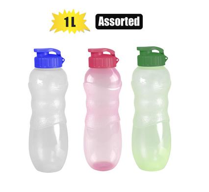 WATER BOTTLE 1L GRIP DESIGN