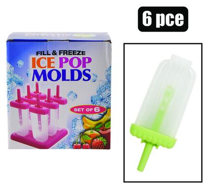 ICE LOLLY MAKER 6PC LARGE