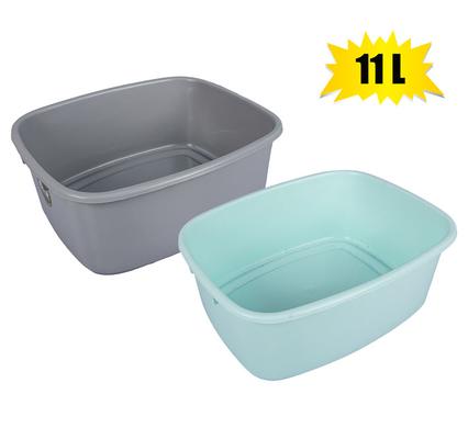 RECTANGULAR PLASTIC BASIN 11L