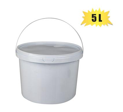 PLASTIC BUCKET 5L WITH LID
