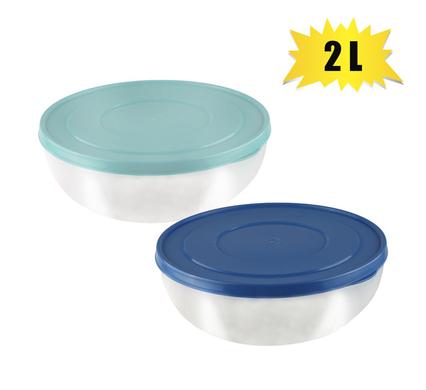 SALAD BOWL 2L WITH LID