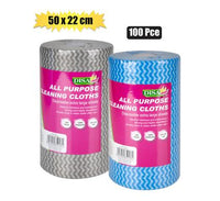 ALL PURPOSE CLEANING CLOTH ROLL 100pc