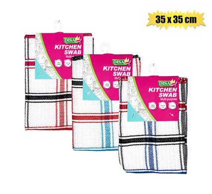 WAFFLE KITCHEN SWAB 35x35cm