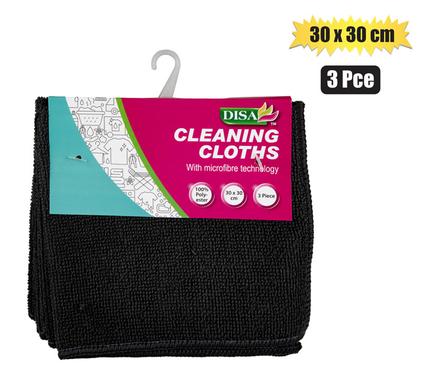 MICROFIBRE CLEANING CLOTH PACK OF 3