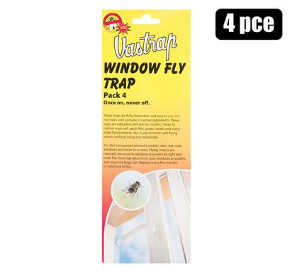 WINDOW FLY TRAP PACK OF 4