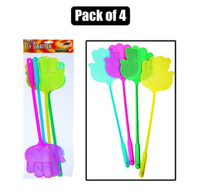 FLY-SWATTERS PACK OF 4