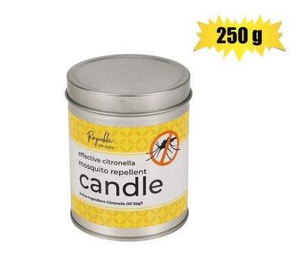 CITRONELLA CANDLE CAMPERS TIN