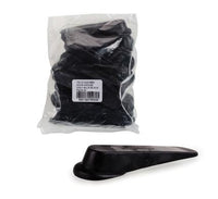 PACK OF 20 BLACK VINYL DOOR WEDGES