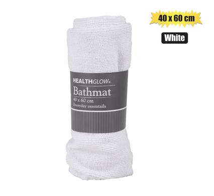 WHITE BATH TOWEL 40x60cm