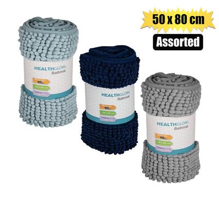 CHENILLE BATHMAT 50X80cm