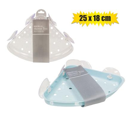 SHOWER SUCTION TRAY 25x18x2.5cm