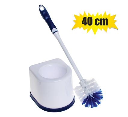 TOILET BRUSH WITH STAND 40cm