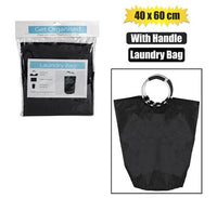 LAUNDRY BAG WITH ALUMINIUM HANDLE 40x60cm