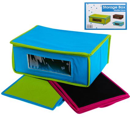 STORAGE BOX NON-WOVEN WITH WINDOW