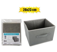 COLAPSIBLE STORAGE BOX NON-WOVEN 28x23cm