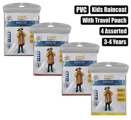 RAINCOAT FOR KIDS 3-4 YEARS