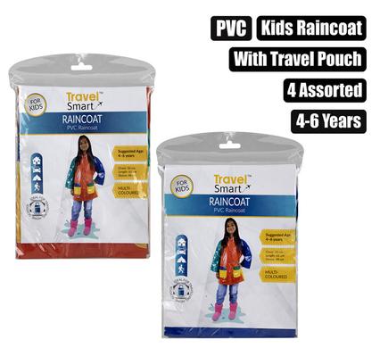 RAINCOAT FOR KIDS 4-6 YEARS