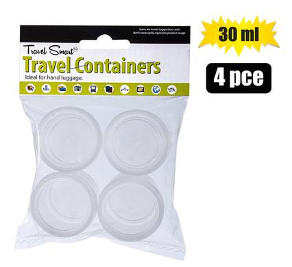 TRAVEL TUBS 30ml PACK OF 4