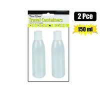 TRAVEL BOTTLES 150ml 2-PACK