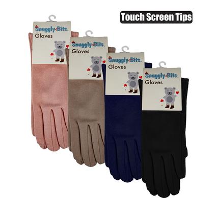 LADIES GLOVES WITH TOUCH SCREEN TIPS