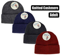 CASHMERE KNITTED BEANIE