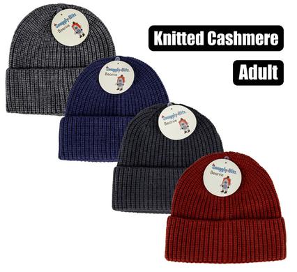 CASHMERE KNITTED BEANIE