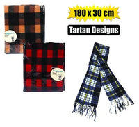 TARTAN DESIGN SCARF