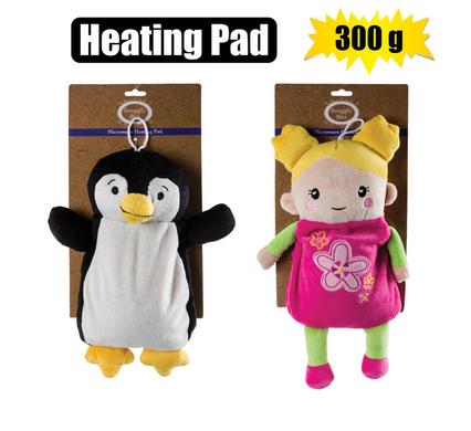 MICROWAVE HEATPAD DOLL & PENGUIN DESIGN