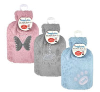 PLUSH LOVELY HOT WATER BOTTLE WITH COVER 2L