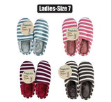 SLIPPER SLIP-IN STRIPE LADIES