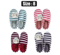 SLIPPER SLIP-IN STRIPE LADIES