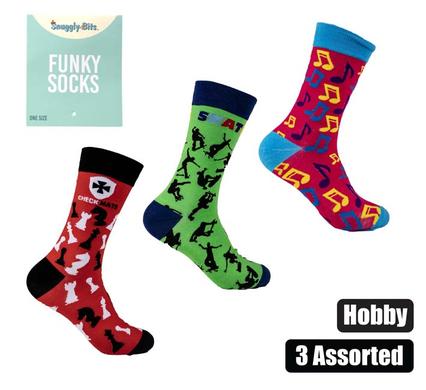 UNISEX HOBBY DESIGN SOCKS