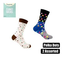 UNISEX POLKA DOT SOCKS