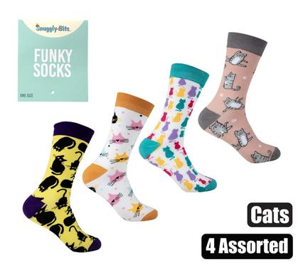 UNISEX CAT DESIGN SOCKS