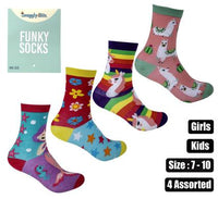 GIRLS SOCKS SIZE 7-10 (18cm)