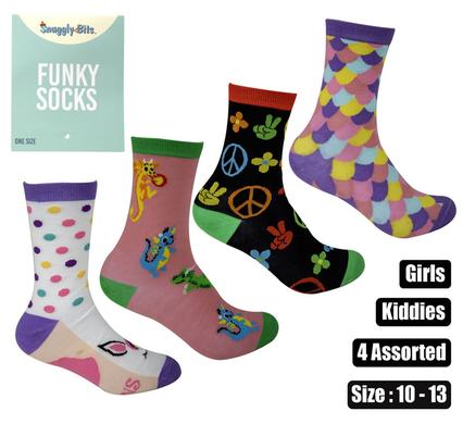 GIRLS SOCKS SIZE 10-13 (20cm)