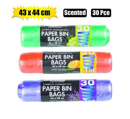 OFFICE BIN SCENTED REFUSE BAGS WITH HANDLES