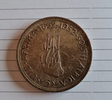 1952 SOUTH AFRICA 5S COIN