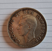 1947 SOUTH AFRICA 5 SHILLINGS COIN