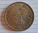 1952 SOUTH AFRIKA 5S COIN