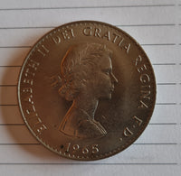 1965 ELIZABETH II DEI GRATIA REGINA F.D. COIN