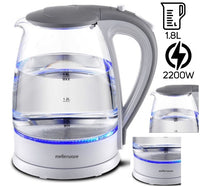 Mellerware 360 Degree Cordless Glass Kettle